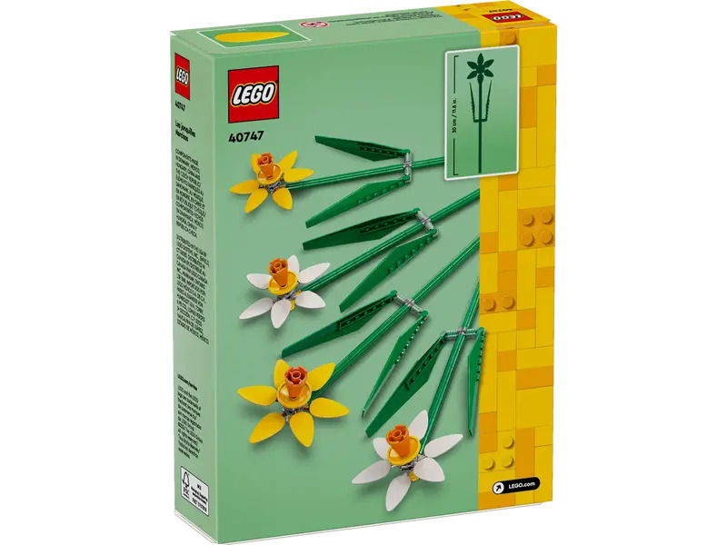 LEGO® Botanicals 40747 Nárciszok – virágrészletek